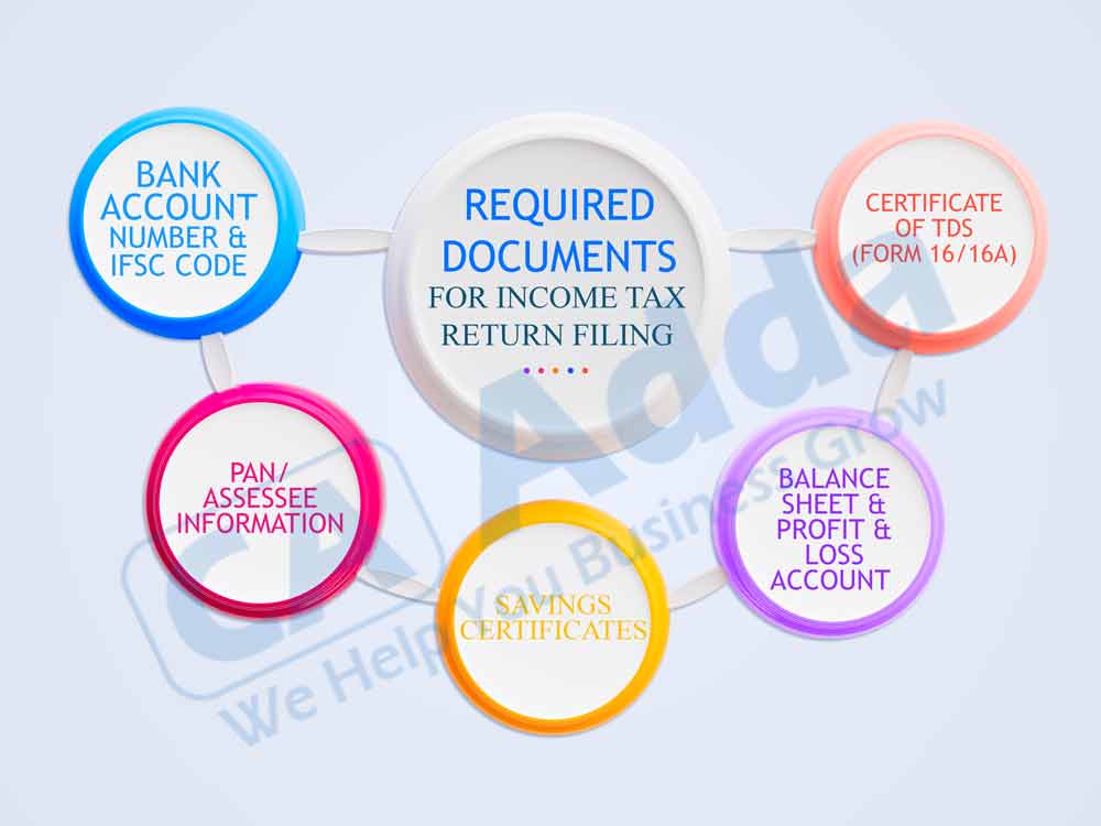 Required Documents for Income Tax Return Filing in Vaishali