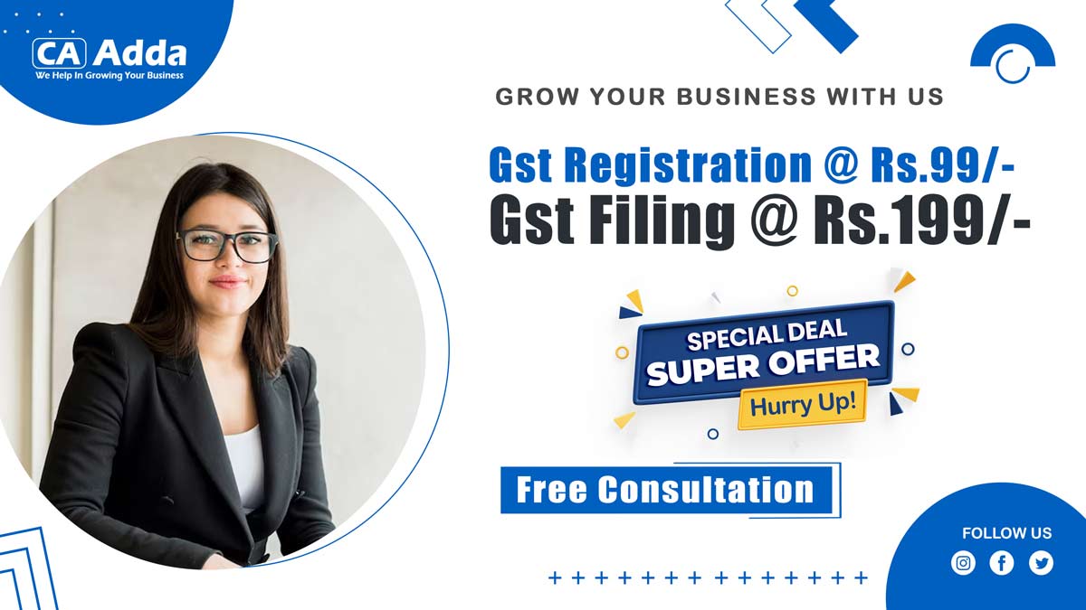 Gst Registration in Netaji Nagar (South West Delhi) in Rs. 99 & Gst Filing in Netaji Nagar (South West Delhi) in Rs. 199 Only. Gst Registration Consultant in Netaji Nagar (South West Delhi)