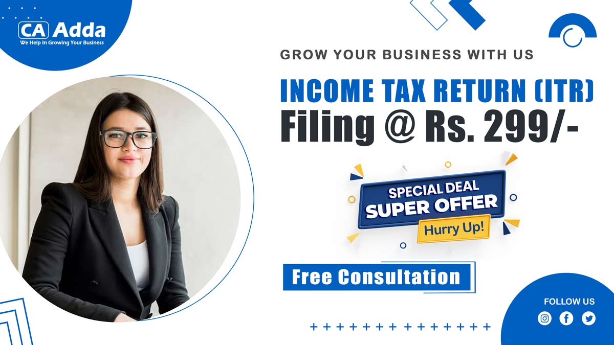 Income Tax Return Filing in Laxmi Nagar (East Delhi) in Rs.2,99 & Itr Filing in Laxmi Nagar (East Delhi) in Rs.2,99 Only. Income tax Return Consultant in Laxmi Nagar (East Delhi)