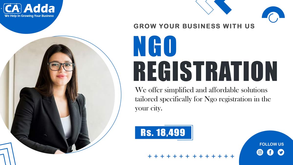 NGO Registration in Anand Vihar Ngo Registration Anand Vihar@18,499