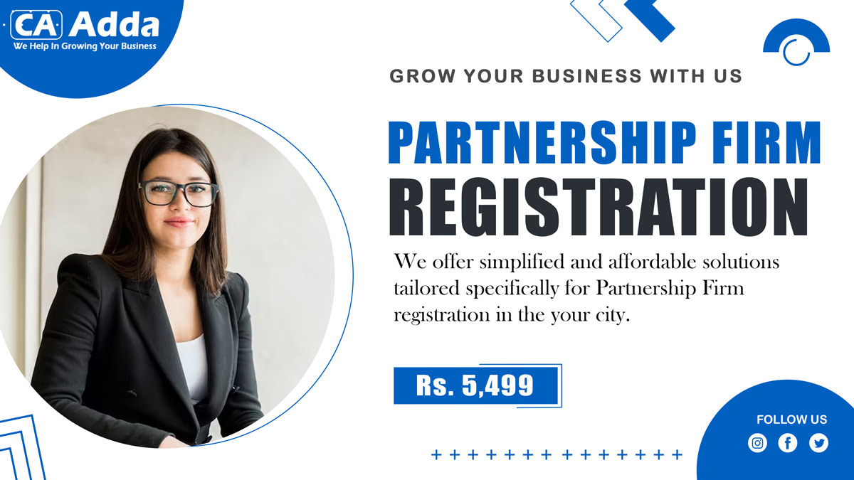 Partnership Firm Registration in Delhi, Partnership Firm Registration ConsultantS in Delhi