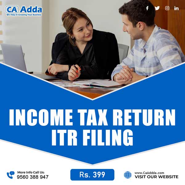 ITR Filing in Vaishali By CA for ITR Filing in Vaishali 